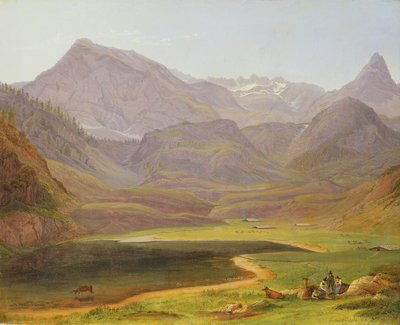 De Funtensee, 1841 door Gustav Reinhold